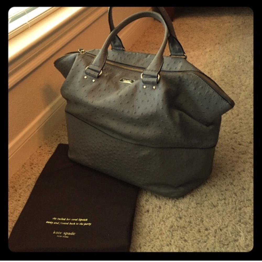 Kate Spade Large Gray Hobo